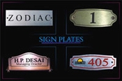Sign Plates